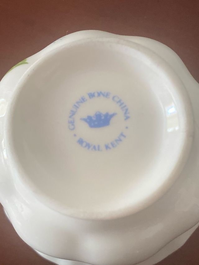 Juego té inglés 12 tazas