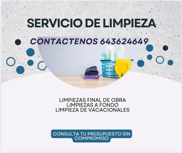 LIMPIEZAS, LIMPIADORA