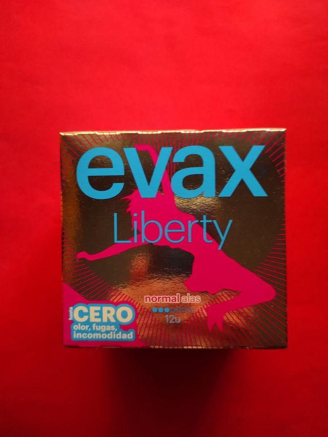 7 Packs Compresas Evax Liberty normal 12 unidades