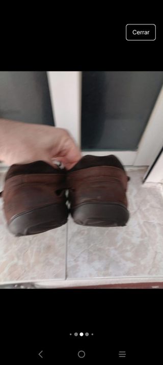 Sandalias Panama Jack marrón, talla 41