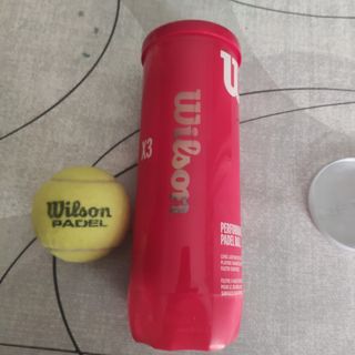 Pelotas padel Wilson + Head Pro