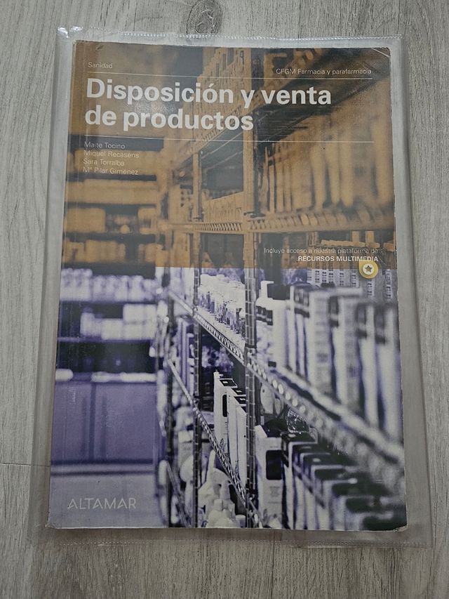 Disposicion y venta de productos Gm 22 Cf