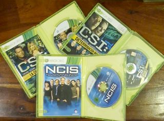 🇪🇦 3 juegos Xbox 360: CSI & NCIS