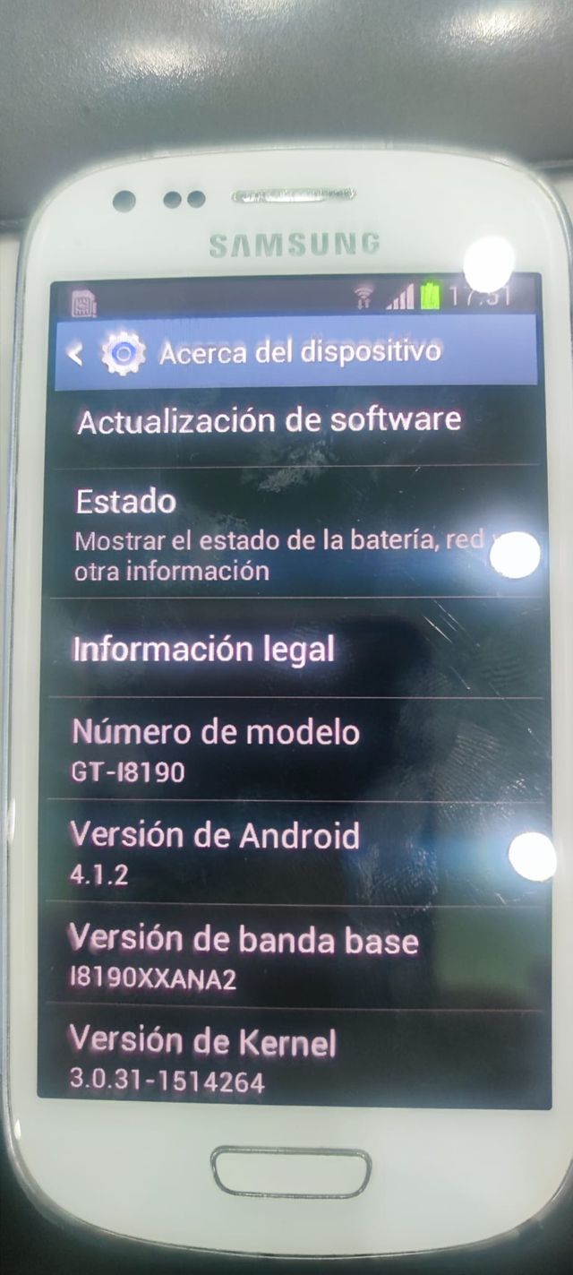 Samsung Galaxy S3 mini blanco - 4GB