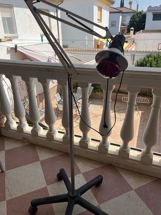 Lámpara de pie de infrarrojos fisioterapia