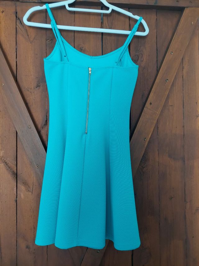 Vestido turquesa verano