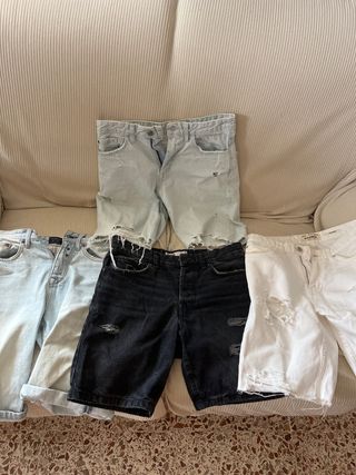 Bermudas vaqueras nuevas