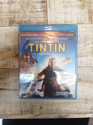Blu-ray+DVD Tintín: El Secreto del Unicornio
