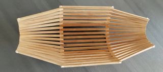Portafrutta legno pieghevole