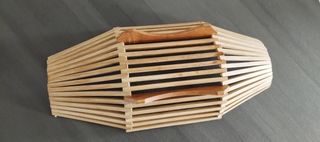 Portafrutta legno pieghevole