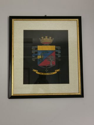 Quadro incisione pelle antica