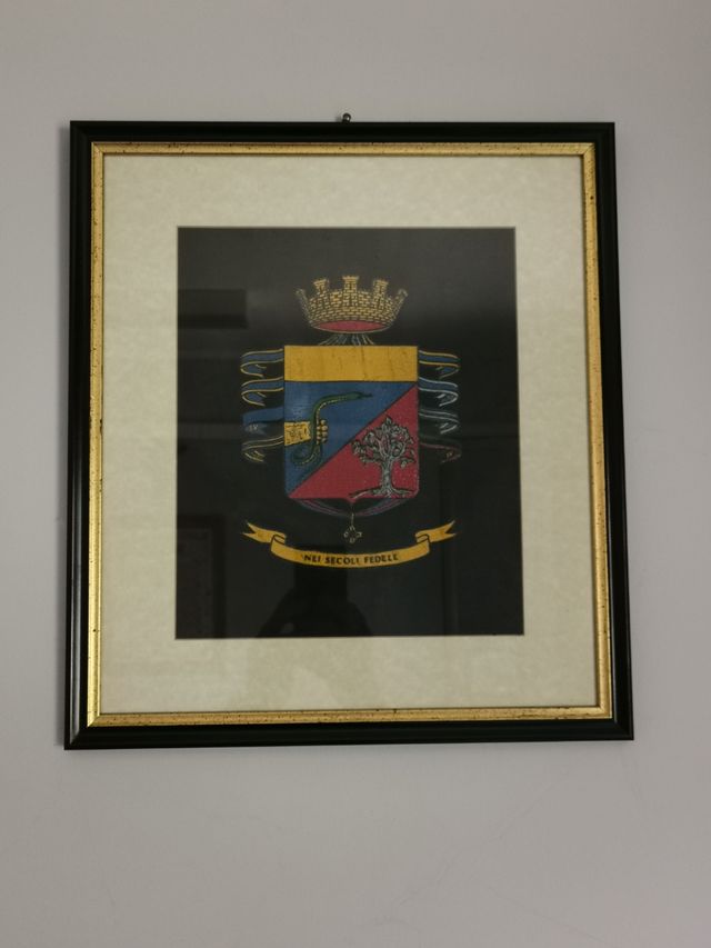 Quadro incisione pelle antica