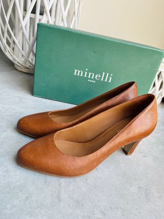 Salones Minelli camel 37