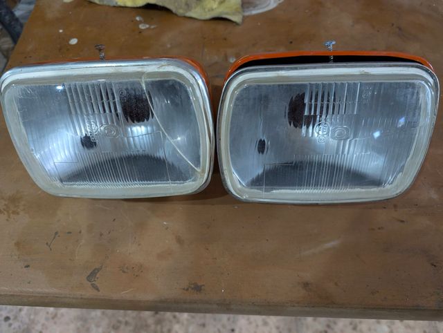 Faros cuadrados Citroen 2 CV -  2 uds.