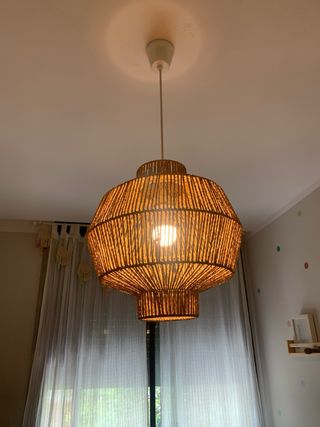 Lámpara de salón/habitación - Yute y Ratán