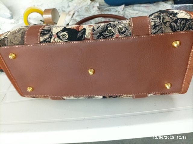 Bolsa viaje gatos - Marrón