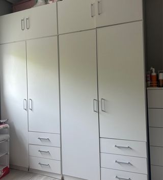 Armario ropero blanco
