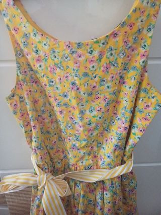 Vestido floral niña 10-12 años