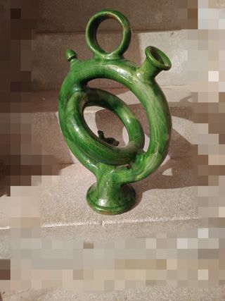 Botijo Cerámica Verde | Grande