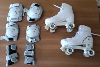 Patines infantiles + protecciones Powerslide