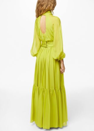 Vestido Carolina Herrera verde talla S
