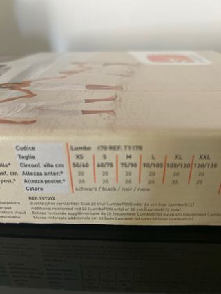 Lumbofit 70/72 - Corsetto lombare Taglia M