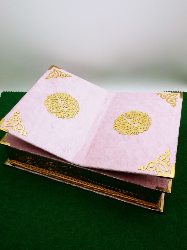 Atril Corán Terciopelo Rahle Rehal Tawla Quran