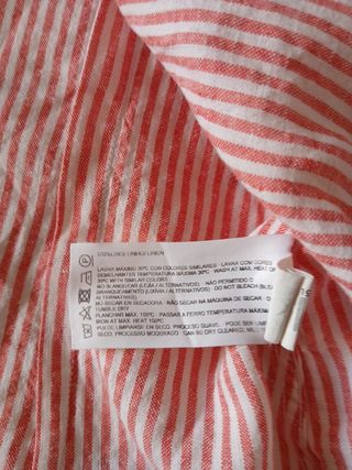 Camisa rayas rojas Lloyd's XS
