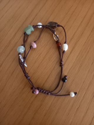 Pulsera multicolor artesanal