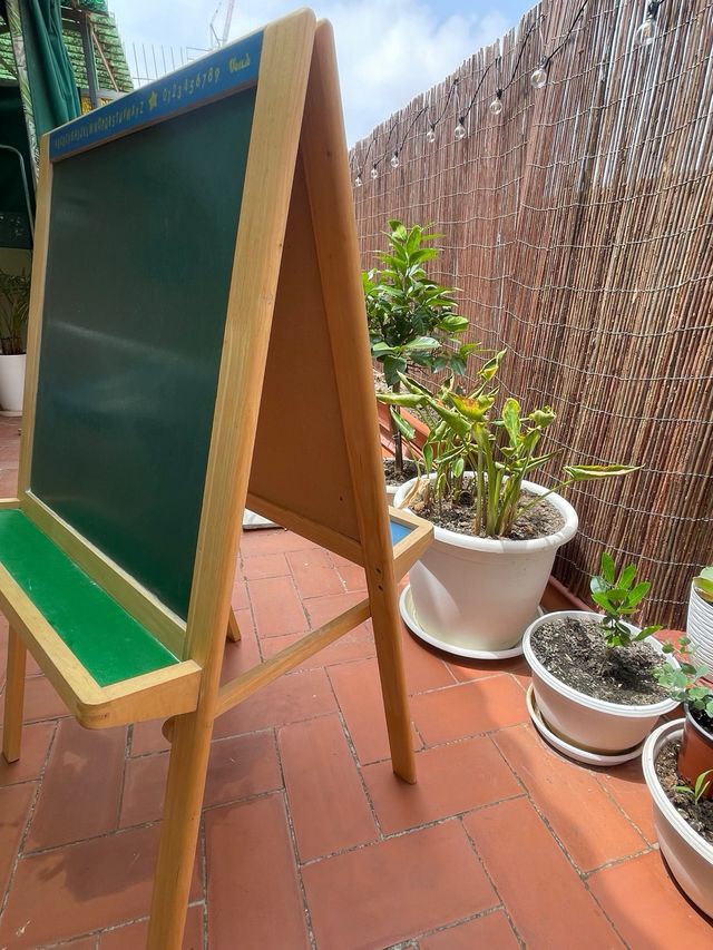 Pizarra doble Infantil de Madera