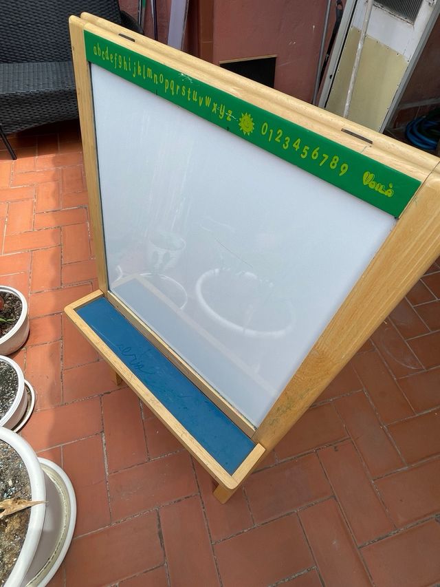 Pizarra doble Infantil de Madera