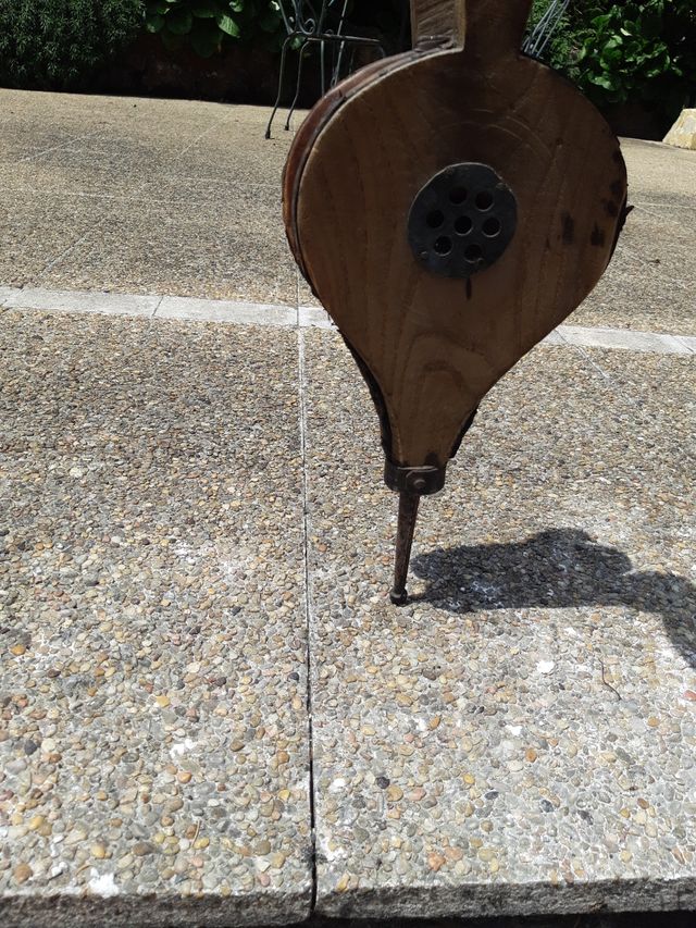 Fuelle antiguo de forja