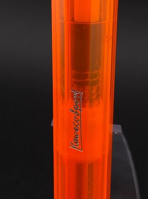 Bolígrafo Kaweco naranja transparente