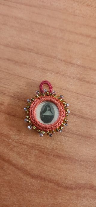 Relicario antiguo de Juana de Lestonnac