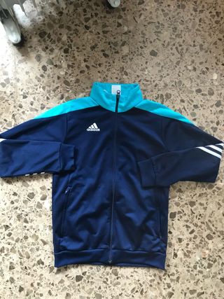 Sudadera Adidas azul turquesa