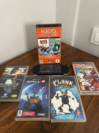 PSP + 5 juegos