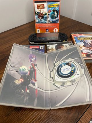 PSP + 5 juegos