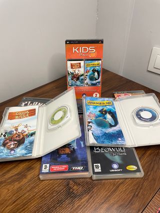 PSP + 5 juegos