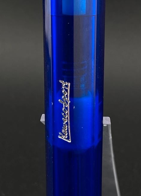 Bolígrafo Kaweco azul transparente