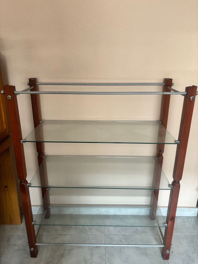Estantería cristal 3 baldas