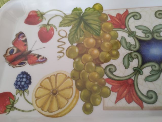 Vassoio frutta fiori  