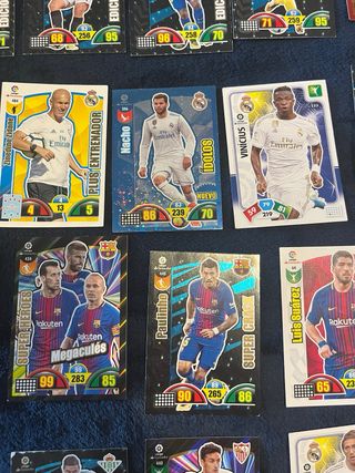 Cartas Panini 17/18 Fútbol