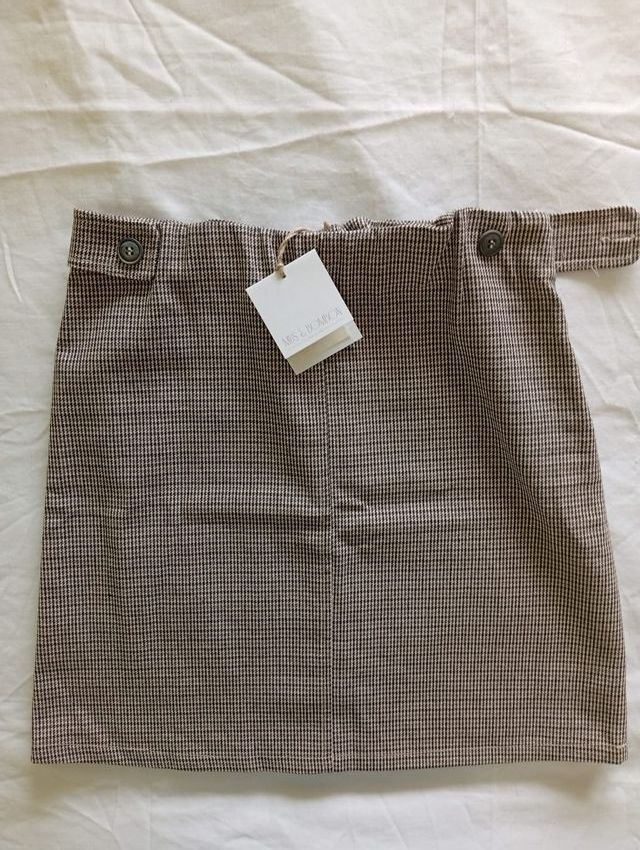 Mini Falda cuadros Mus&Bombon T-S