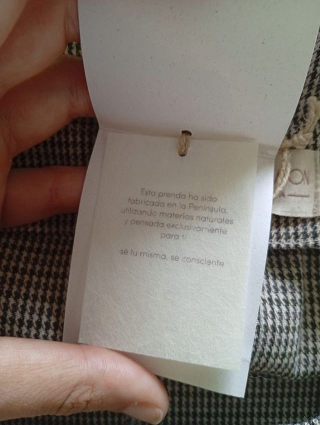 Mini Falda cuadros Mus&Bombon T-S