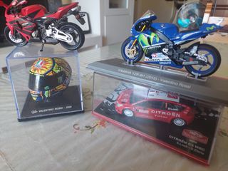 Miniaturas Motogp y Rally. V. Rossi y S.Loeb