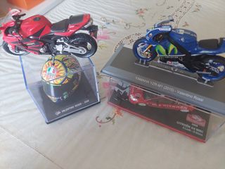 Miniaturas Motogp y Rally. V. Rossi y S.Loeb