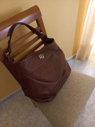 Bolso Purificación García marrón