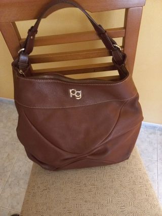 Bolso Purificación García marrón