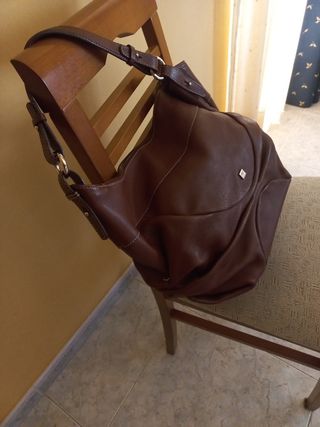 Bolso Purificación García marrón