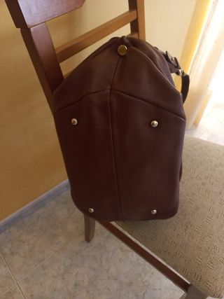 Bolso Purificación García marrón